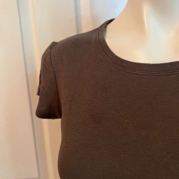Daisy Fuentes my favorite tee brown - Picture 3 of 5